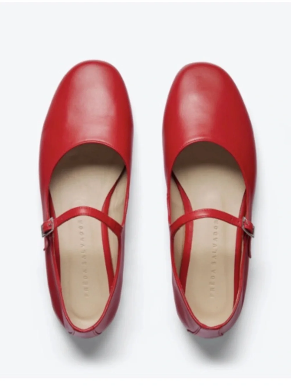 Freda Salvador Aubrey Red Mary Janes (8, runs small)